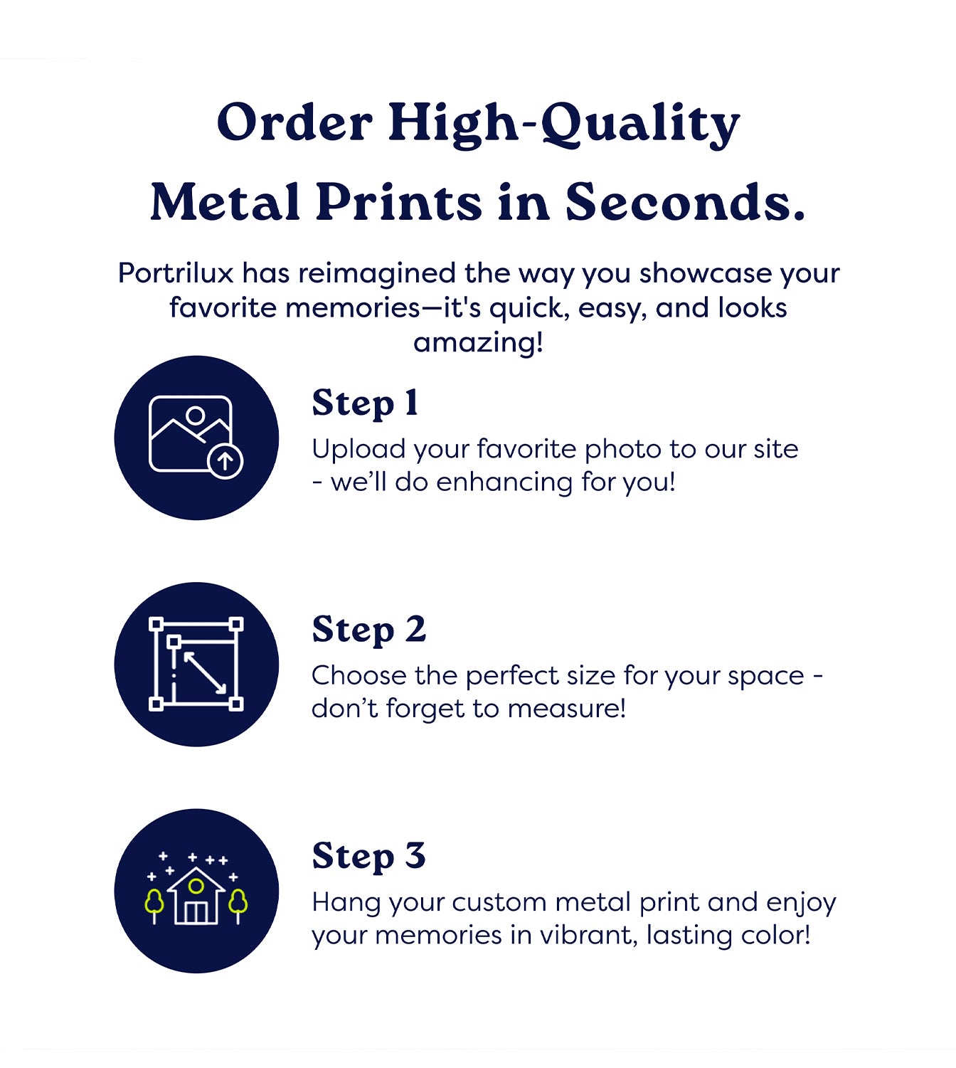 Turn Your Photo into a Stunning Glossy Metal Print